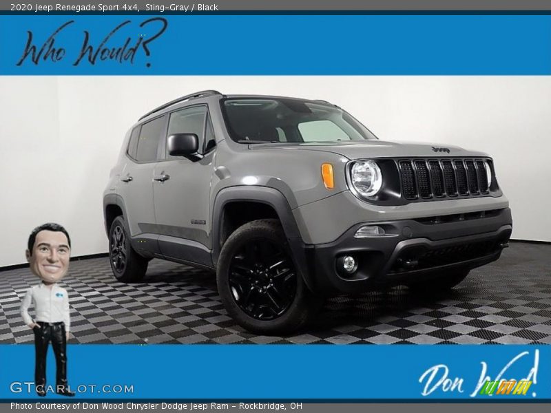 Sting-Gray / Black 2020 Jeep Renegade Sport 4x4