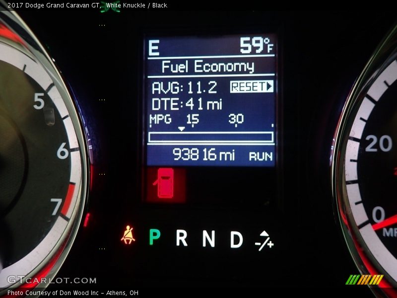 White Knuckle / Black 2017 Dodge Grand Caravan GT