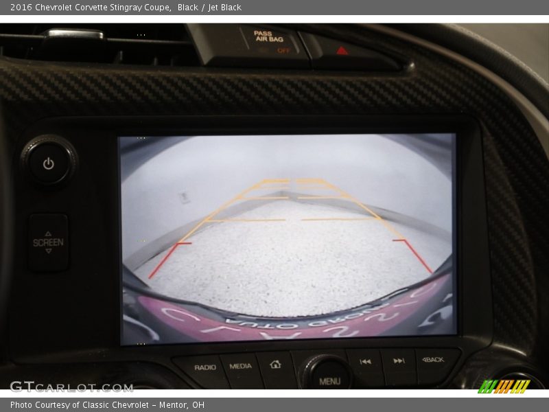 Black / Jet Black 2016 Chevrolet Corvette Stingray Coupe