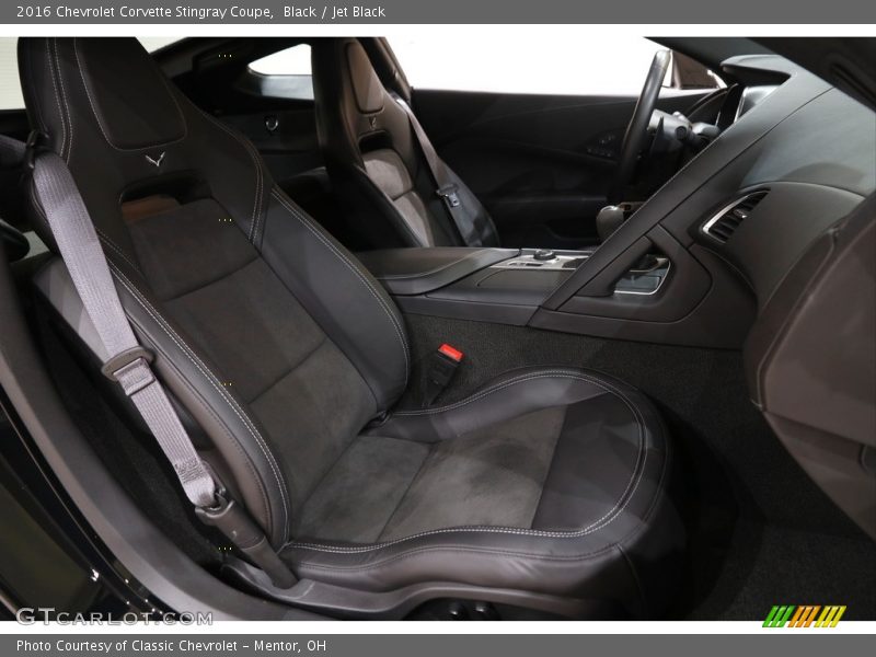 Black / Jet Black 2016 Chevrolet Corvette Stingray Coupe