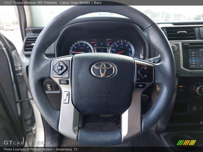 Classic Silver Metallic / Black 2017 Toyota 4Runner SR5 Premium