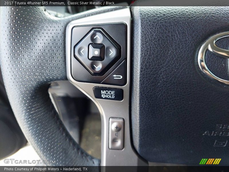 Classic Silver Metallic / Black 2017 Toyota 4Runner SR5 Premium