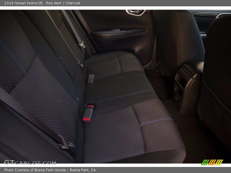 Red Alert / Charcoal 2019 Nissan Sentra SR