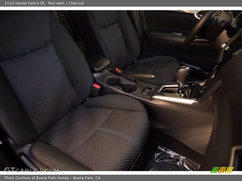 Red Alert / Charcoal 2019 Nissan Sentra SR