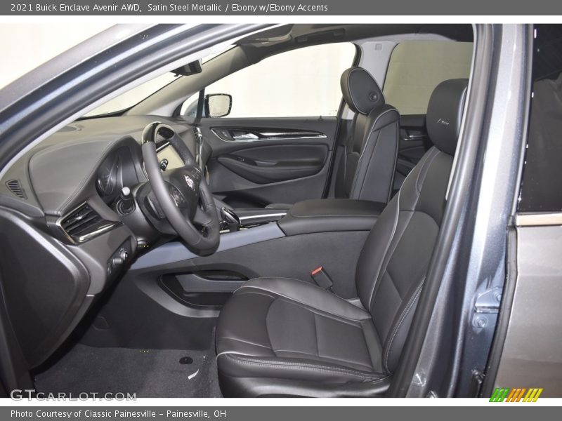 Satin Steel Metallic / Ebony w/Ebony Accents 2021 Buick Enclave Avenir AWD