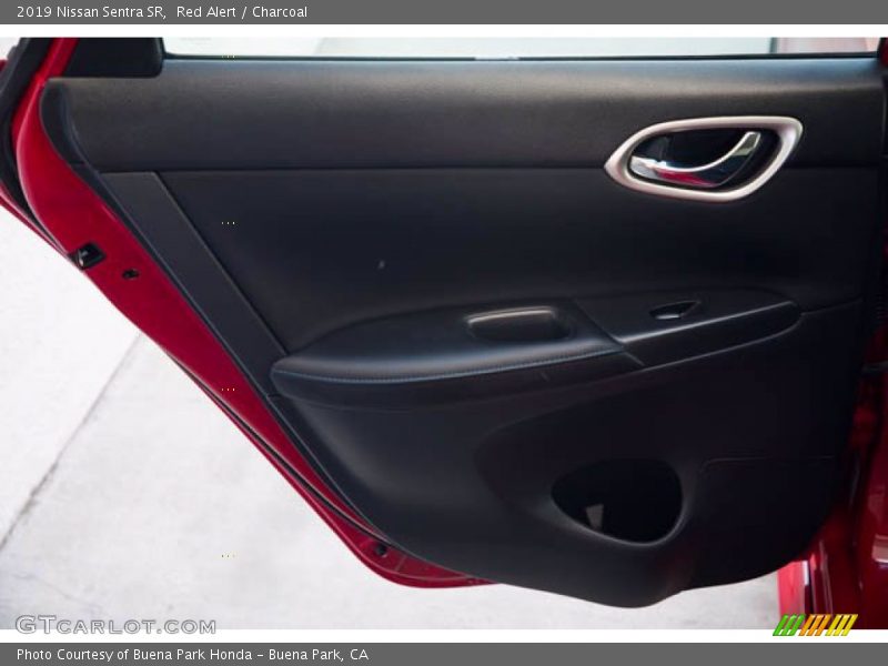 Red Alert / Charcoal 2019 Nissan Sentra SR