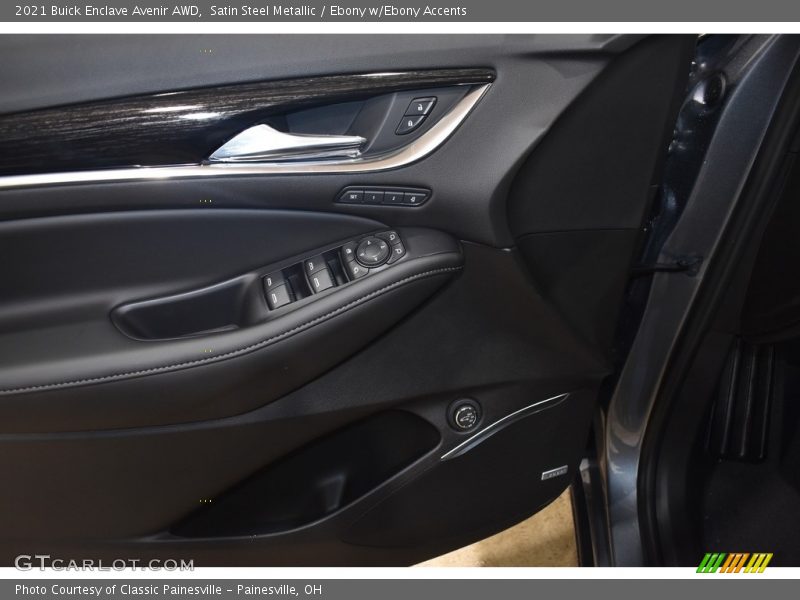 Satin Steel Metallic / Ebony w/Ebony Accents 2021 Buick Enclave Avenir AWD