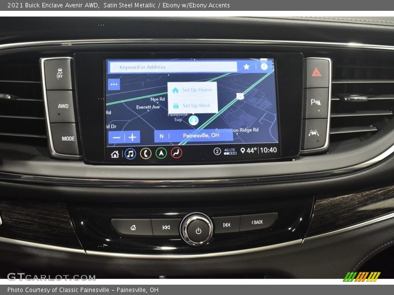 Satin Steel Metallic / Ebony w/Ebony Accents 2021 Buick Enclave Avenir AWD