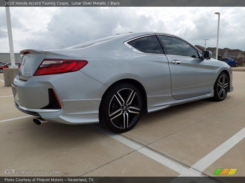 Lunar Silver Metallic / Black 2016 Honda Accord Touring Coupe