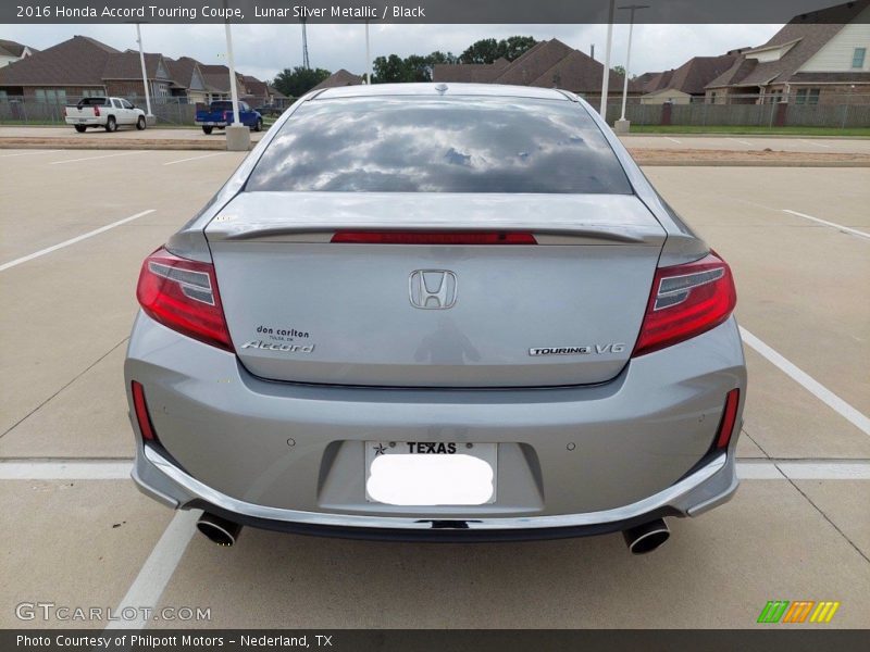 Lunar Silver Metallic / Black 2016 Honda Accord Touring Coupe