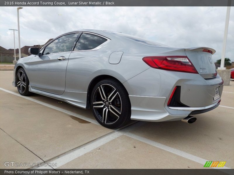 Lunar Silver Metallic / Black 2016 Honda Accord Touring Coupe