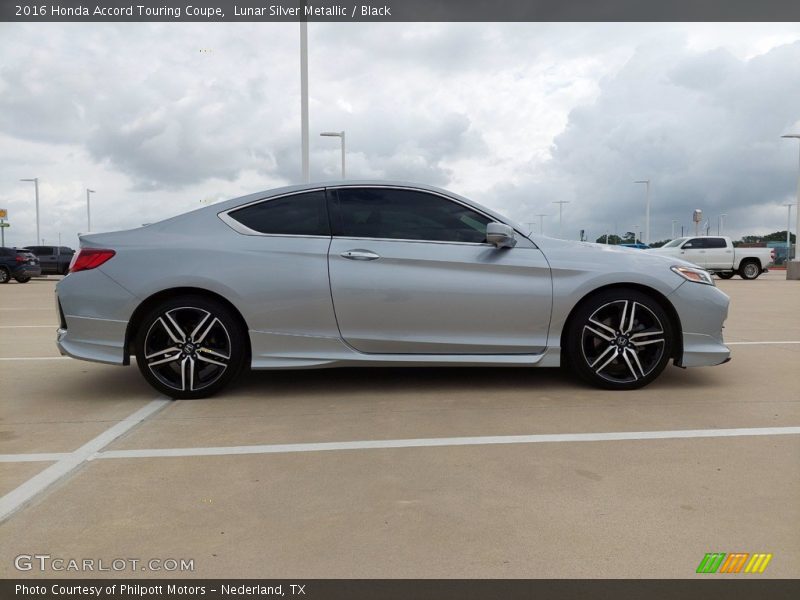 Lunar Silver Metallic / Black 2016 Honda Accord Touring Coupe