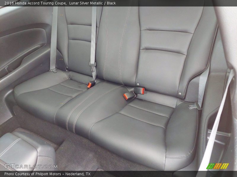 Rear Seat of 2016 Accord Touring Coupe