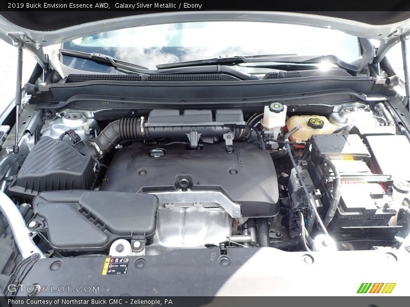 Galaxy Silver Metallic / Ebony 2019 Buick Envision Essence AWD