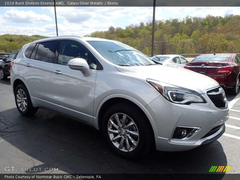 Galaxy Silver Metallic / Ebony 2019 Buick Envision Essence AWD