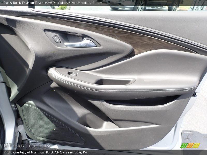 Galaxy Silver Metallic / Ebony 2019 Buick Envision Essence AWD