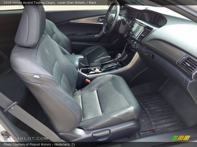 Front Seat of 2016 Accord Touring Coupe