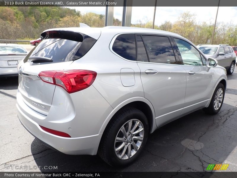 Galaxy Silver Metallic / Ebony 2019 Buick Envision Essence AWD