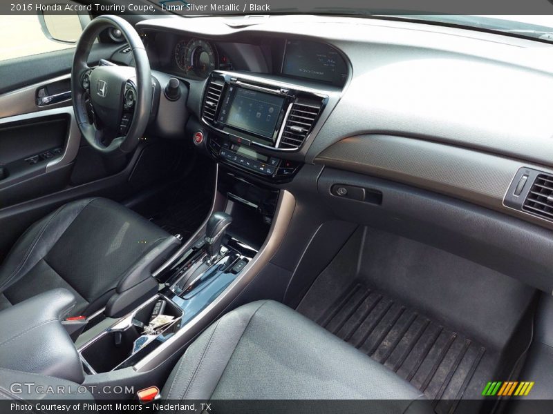 Black Interior - 2016 Accord Touring Coupe 