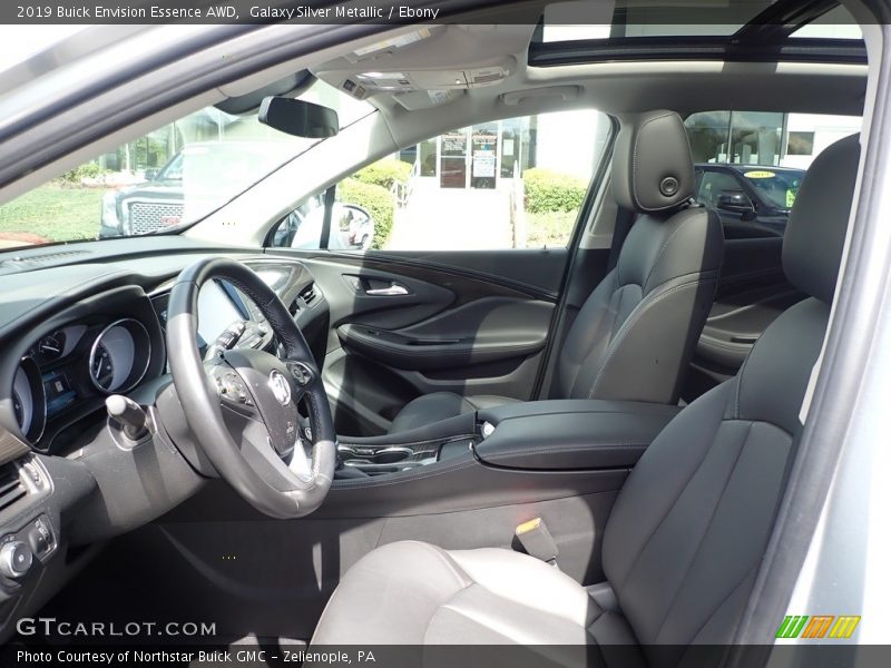 Galaxy Silver Metallic / Ebony 2019 Buick Envision Essence AWD