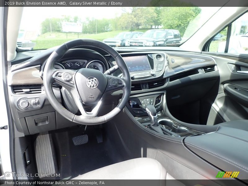 Galaxy Silver Metallic / Ebony 2019 Buick Envision Essence AWD