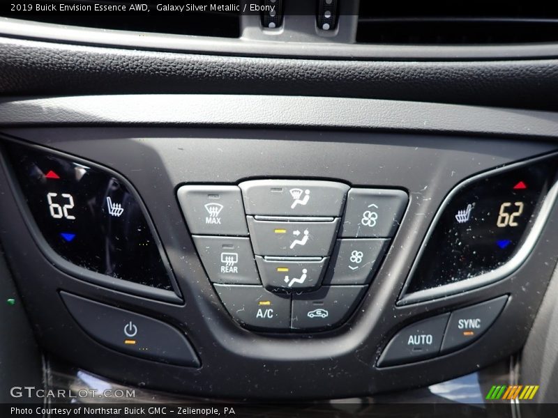 Galaxy Silver Metallic / Ebony 2019 Buick Envision Essence AWD
