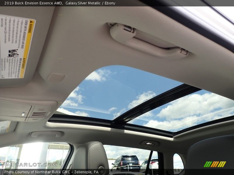 Galaxy Silver Metallic / Ebony 2019 Buick Envision Essence AWD
