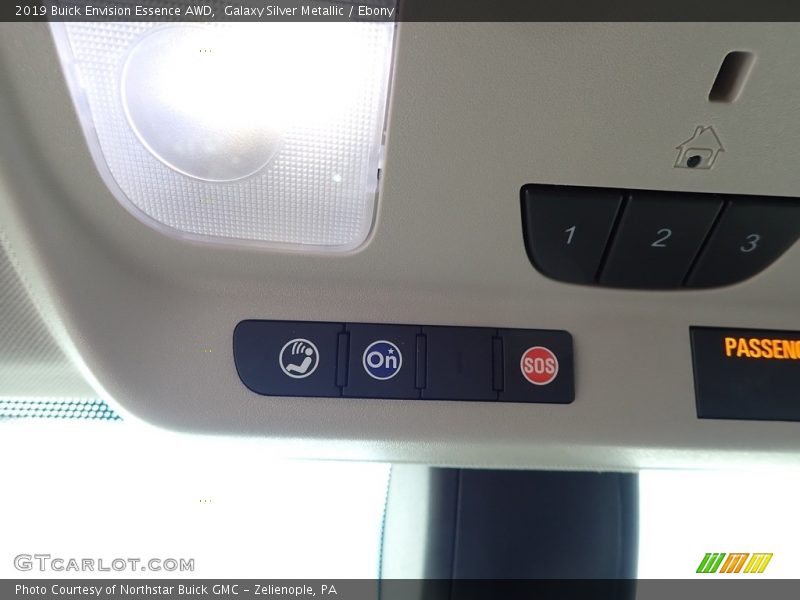 Galaxy Silver Metallic / Ebony 2019 Buick Envision Essence AWD