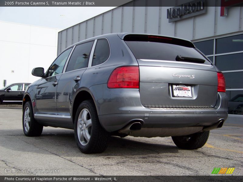 Titanium Metallic / Black 2005 Porsche Cayenne S