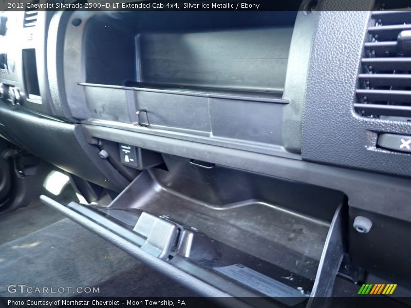 Silver Ice Metallic / Ebony 2012 Chevrolet Silverado 2500HD LT Extended Cab 4x4
