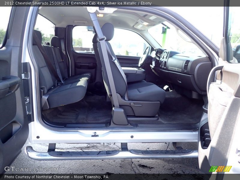 Silver Ice Metallic / Ebony 2012 Chevrolet Silverado 2500HD LT Extended Cab 4x4