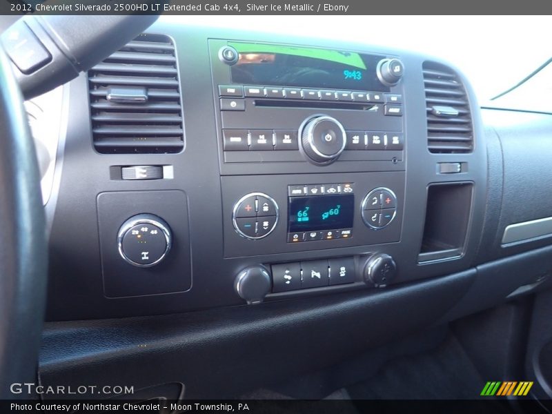 Silver Ice Metallic / Ebony 2012 Chevrolet Silverado 2500HD LT Extended Cab 4x4