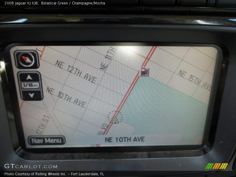 Botanical Green / Champagne/Mocha 2008 Jaguar XJ XJ8