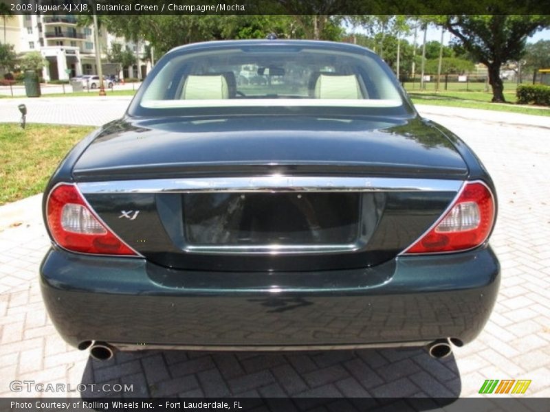 Botanical Green / Champagne/Mocha 2008 Jaguar XJ XJ8