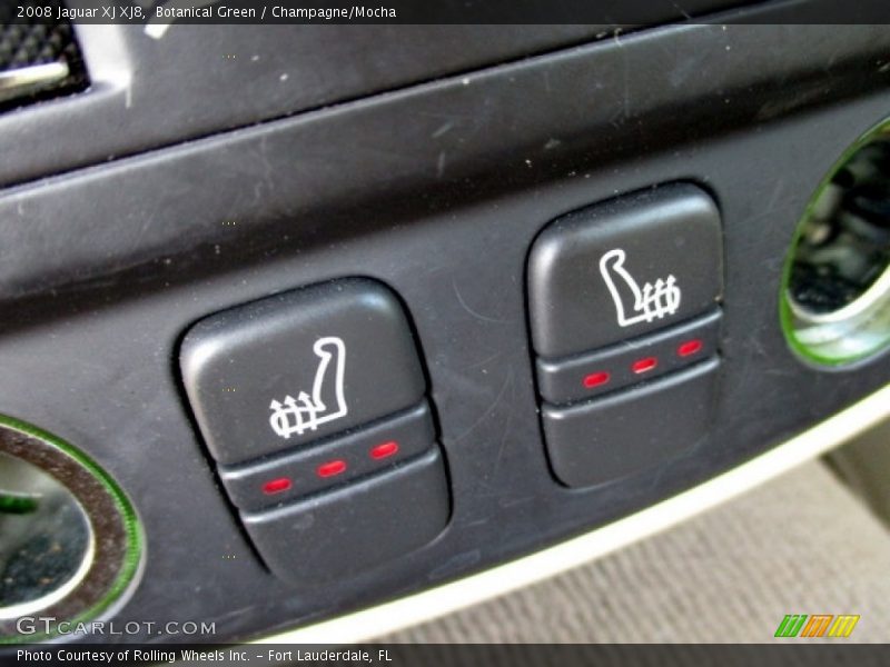 Botanical Green / Champagne/Mocha 2008 Jaguar XJ XJ8