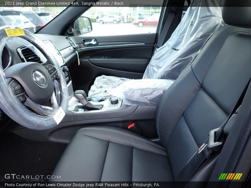 Sangria Metallic / Black 2021 Jeep Grand Cherokee Limited 4x4