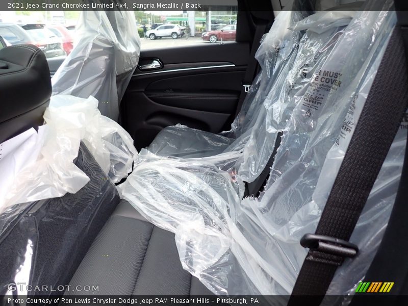 Sangria Metallic / Black 2021 Jeep Grand Cherokee Limited 4x4