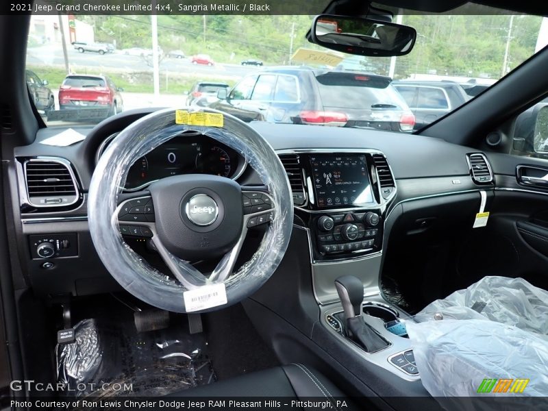 Sangria Metallic / Black 2021 Jeep Grand Cherokee Limited 4x4