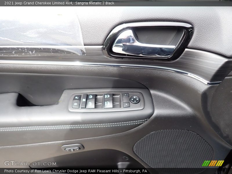 Sangria Metallic / Black 2021 Jeep Grand Cherokee Limited 4x4