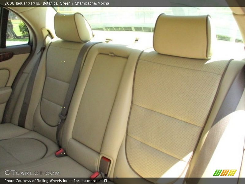 Botanical Green / Champagne/Mocha 2008 Jaguar XJ XJ8