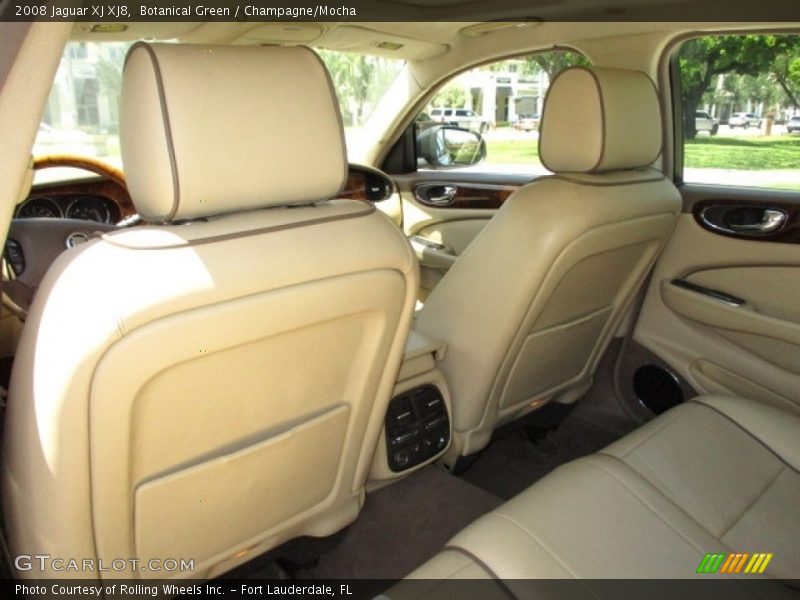 Botanical Green / Champagne/Mocha 2008 Jaguar XJ XJ8
