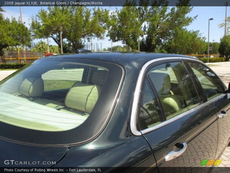 Botanical Green / Champagne/Mocha 2008 Jaguar XJ XJ8