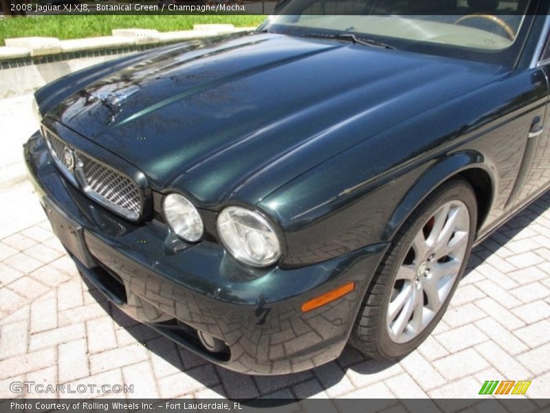 Botanical Green / Champagne/Mocha 2008 Jaguar XJ XJ8