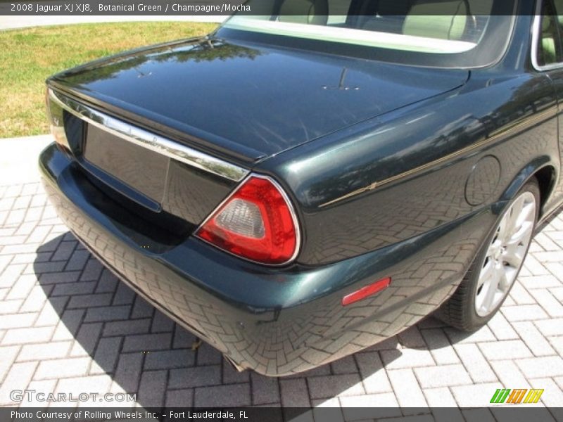 Botanical Green / Champagne/Mocha 2008 Jaguar XJ XJ8