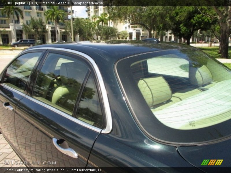 Botanical Green / Champagne/Mocha 2008 Jaguar XJ XJ8
