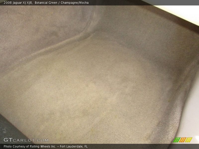 Botanical Green / Champagne/Mocha 2008 Jaguar XJ XJ8