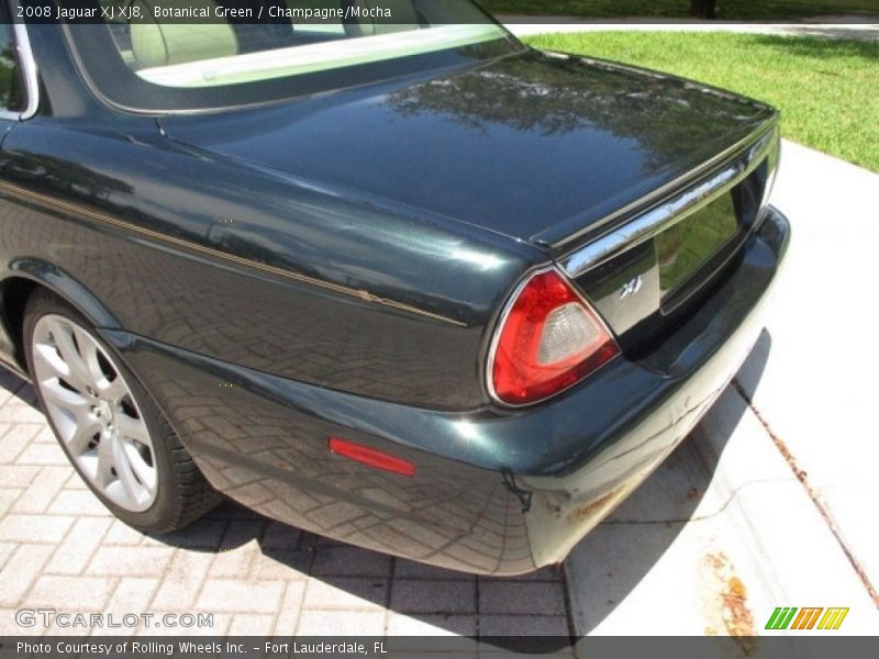 Botanical Green / Champagne/Mocha 2008 Jaguar XJ XJ8