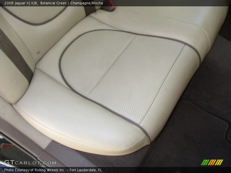 Botanical Green / Champagne/Mocha 2008 Jaguar XJ XJ8