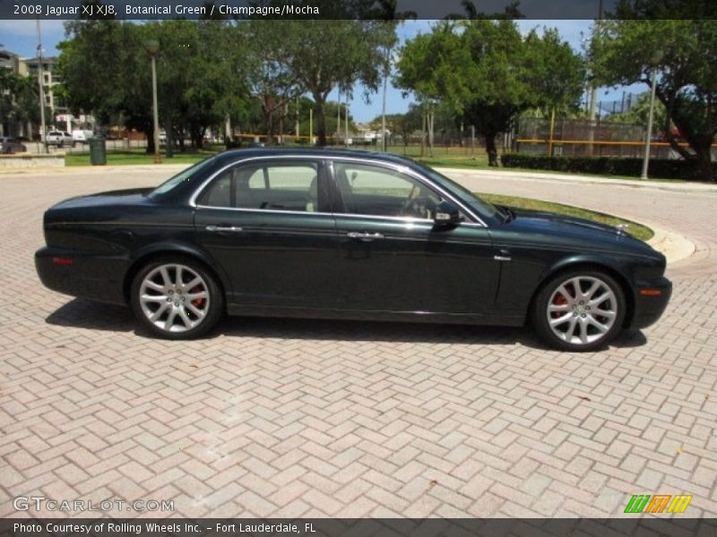 Botanical Green / Champagne/Mocha 2008 Jaguar XJ XJ8