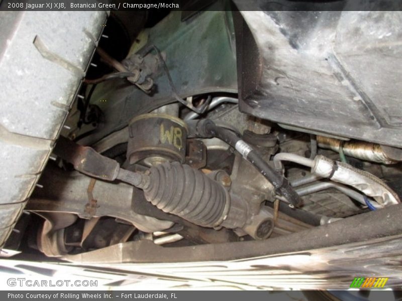 Undercarriage of 2008 XJ XJ8